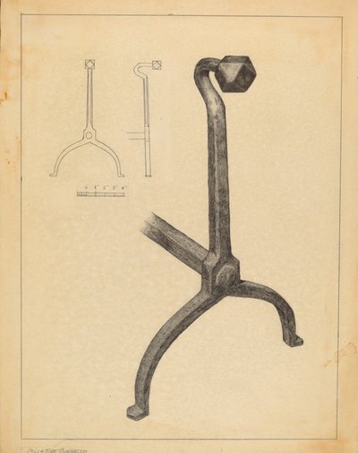 andiron av Salvatore Borrazzo