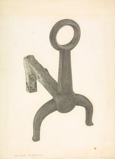 Andiron av Salvatore Borrazzo