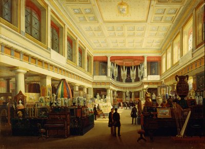 Første industriutstilling i Napoli i Sala Tarsia i 1854, Salvatore Fergola av Salvatore Fergola
