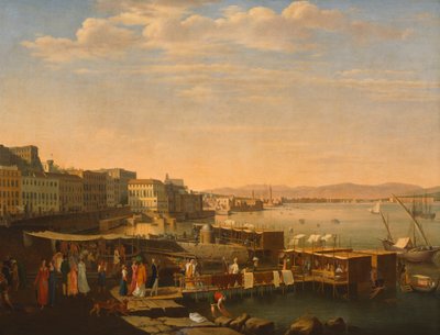 Saint Lucia Baths i Napoli av Salvatore Fergola