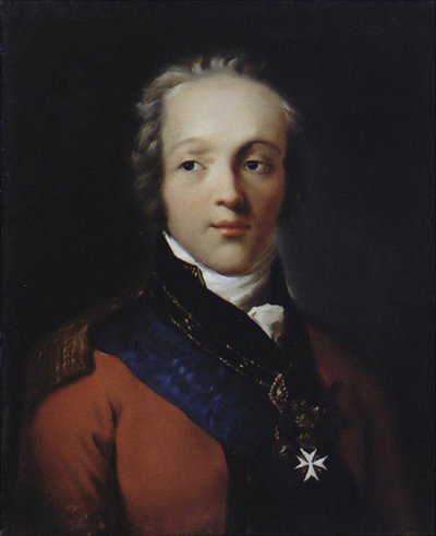 Portrett av grev Fjodor Vasilyevich Rostopchin 1763-1826, 1800 av Salvatore Tonci