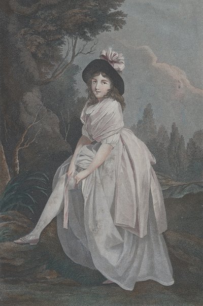 Strømpebåndet, ca. 1810. av Salvatore Tresca