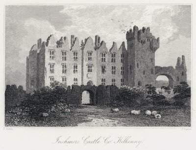 Inchmore Castle, Co Kilkenny (gravering) av Samuel (after) Austin