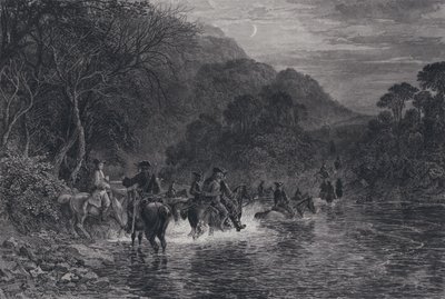Illustrasjon for Rob Roy (gravering) av Samuel (after) Bough