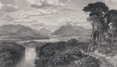 Illustrasjon for Rob Roy (gravering) av Samuel (after) Bough