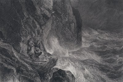 Stormen (gravering) av Samuel (after) Bough