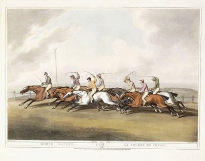 Hesteveddeløp av Samuel (after) Howitt
