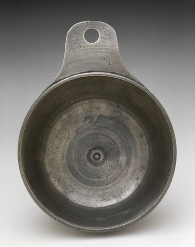 Porringer, ca. 1775-1825 (tinn) av Samuel (attr.to) Pennock