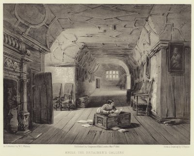 Knole, The Retainers Gallery av Samuel A. Rayner