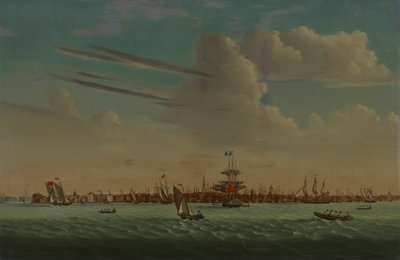 Utsikt over Charleston av Samuel Barnard