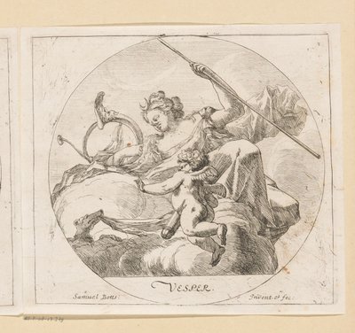 Vesper (kveld) Vesper (tittel på objekt) Fire ganger på dagen (serietittel) Ulike design (serietittel) Opera Varia Historica, Poetica & Iconologica (serietittel) av Samuel Bottschild