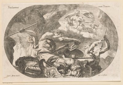 Vulcanus en Venus Vulcanus cum Venus (tittel på objekt) Diverse ontwerpen (serietittel) Diverse historiske, poetiske og ikonologiske verk (serietittel) av Samuel Bottschild