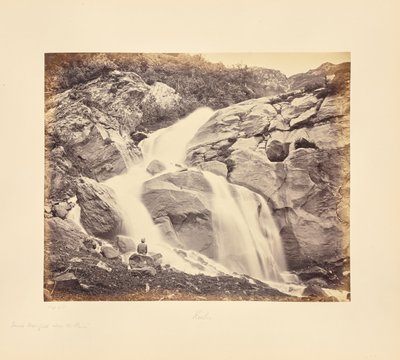 Liten foss ovenfor Prini, Kulu av Samuel Bourne