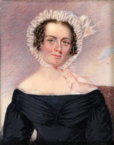 Portrett av en dame, 1837. av Samuel Broadbent