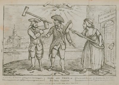 Mars og Venus eller Sir Cecil refset av Samuel Collings