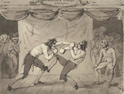 Høflig underholdning av brutte dyr på Lyceum av Samuel Collings