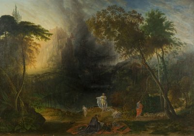 The Coming of the Messiah and the Destruction of Babylon, ca. 1832 (olje på lerret) av Samuel Colman