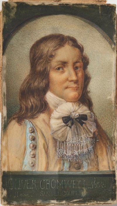 Portrett av Oliver Cromwell 1599-1658, 1653. av Samuel Cooper