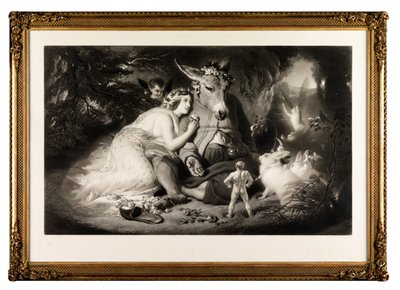 Midtsommernattens drøm (mezzotint) av Samuel Cousins