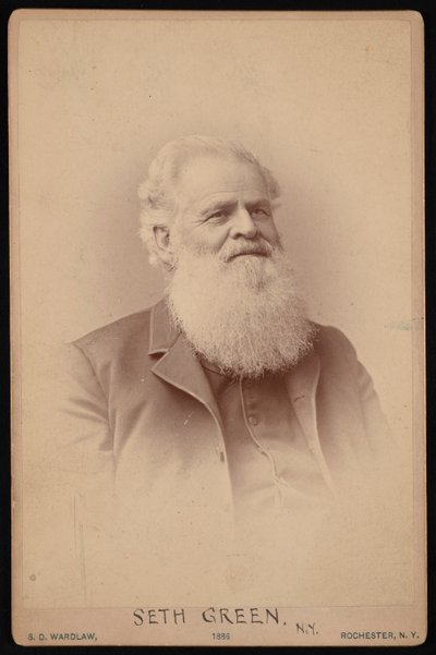 Portrett av Seth Green 1817-1888, 1886. av Samuel D Wardlaw