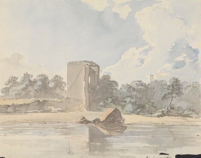 Ved Rajmahal [Rajmahal] av Samuel Davis