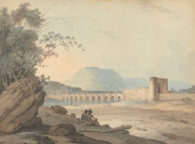 Bidzee Ghur, tatt nær landsbyen Mow [Mhow] av Samuel Davis