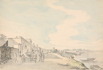 Chandernagore, Vest-Bengal av Samuel Davis