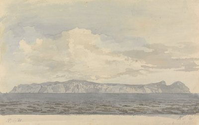 Fjern utsikt over en øy av Samuel Davis
