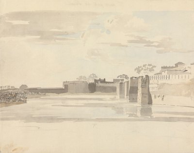 Østporten ved Tanjore (S. India) av Samuel Davis