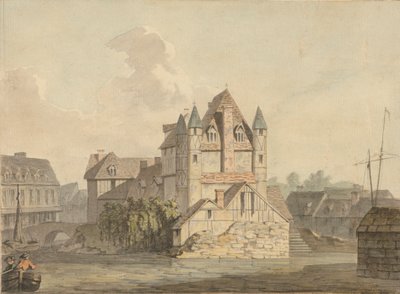 Enden på Ruin'd Bridge i Rouen av Samuel Davis