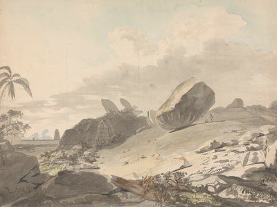 De syv pagoder, Mamallapuram av Samuel Davis