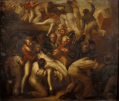Horatio Nelsons død av Samuel Drummond
