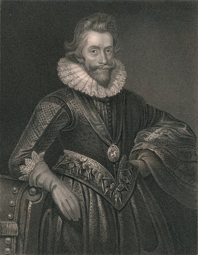 Henry Wriothesley, jarl av Southampton, ca 1610-tallet, tidlig på midten av 1800-tallet. av Samuel Freeman