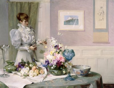 Blomsterarrangøren av Samuel Henry William Llewelyn