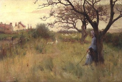 Gåsejenta av Samuel Henry William Llewelyn