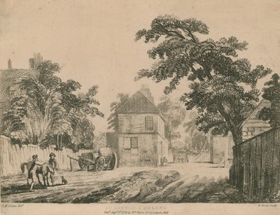 På Lille Chelsea av Samuel Hieronymous Grimm