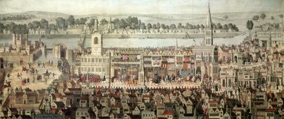 Kroningsprosesjonen til kong Edward VI i 1547 av Samuel Hieronymous Grimm