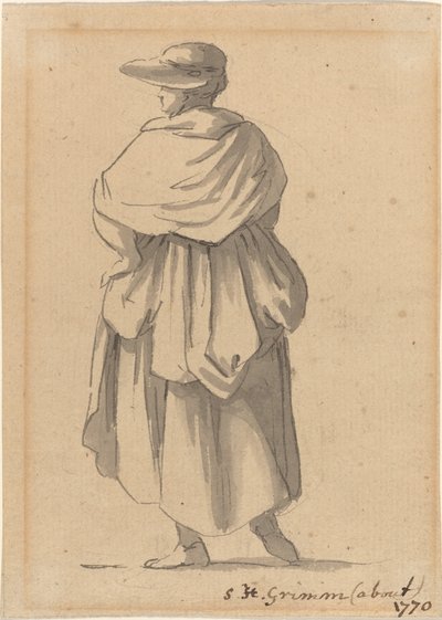 En bondekvinne av Samuel Hieronymus Grimm