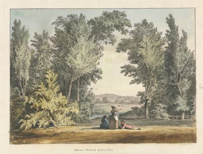 Mellom Chiswick og Brentford av Samuel Hieronymus Grimm