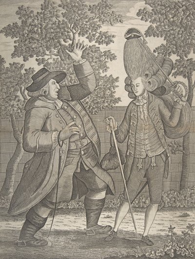 Vel om dagen, er dette min sønn Tom, ca. 1773. av Samuel Hieronymus Grimm