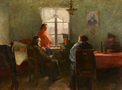 Sabbatshvile av Samuel Hirszenberg