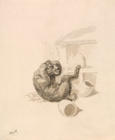 Bjørn og bikuber av Samuel Howitt