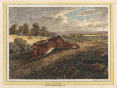 Hare som løper av Samuel Howitt