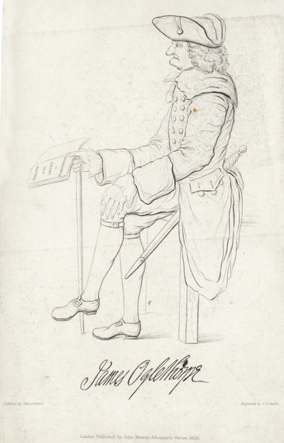 Portrett av James Oglethorpe av Samuel Ireland