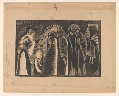 Fantasie (original tittel på objekt) av Samuel Jessurun de Mesquita (signed by artist)