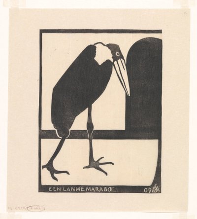 En halt marabou av Samuel Jessurun de Mesquita