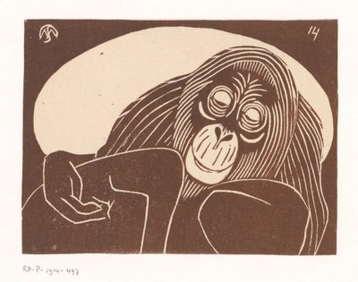 i Orangutangene av Samuel Jessurun de Mesquita