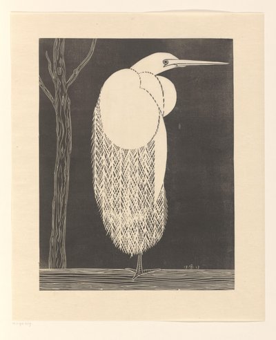 egret av Samuel Jessurun de Mesquita