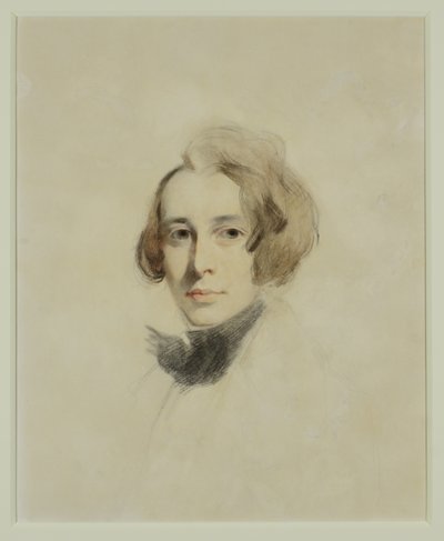 Foreløpig skisse av Charles Dickens, 1837 av Samuel Laurence