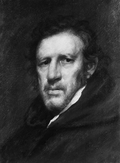 Gamle Pat, den uavhengige tiggeren, ca. 1819. av Samuel Lovett Waldo